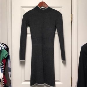 Body-con sweater dress